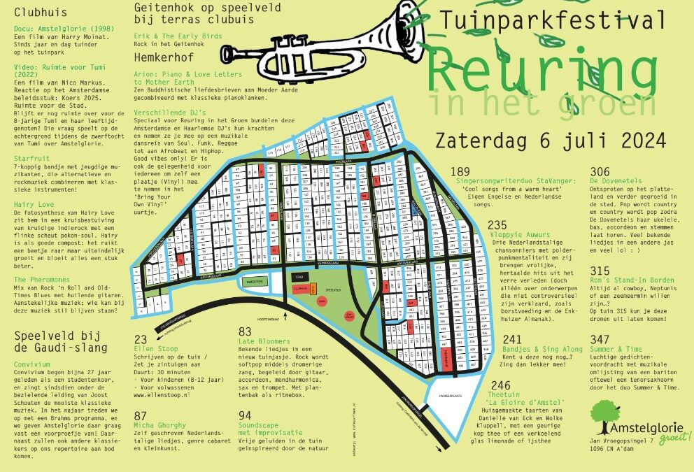 Za 6 juli – Reuring in t Groen festival